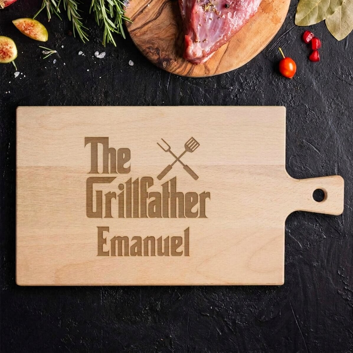 Customised chopper - The Grillfather