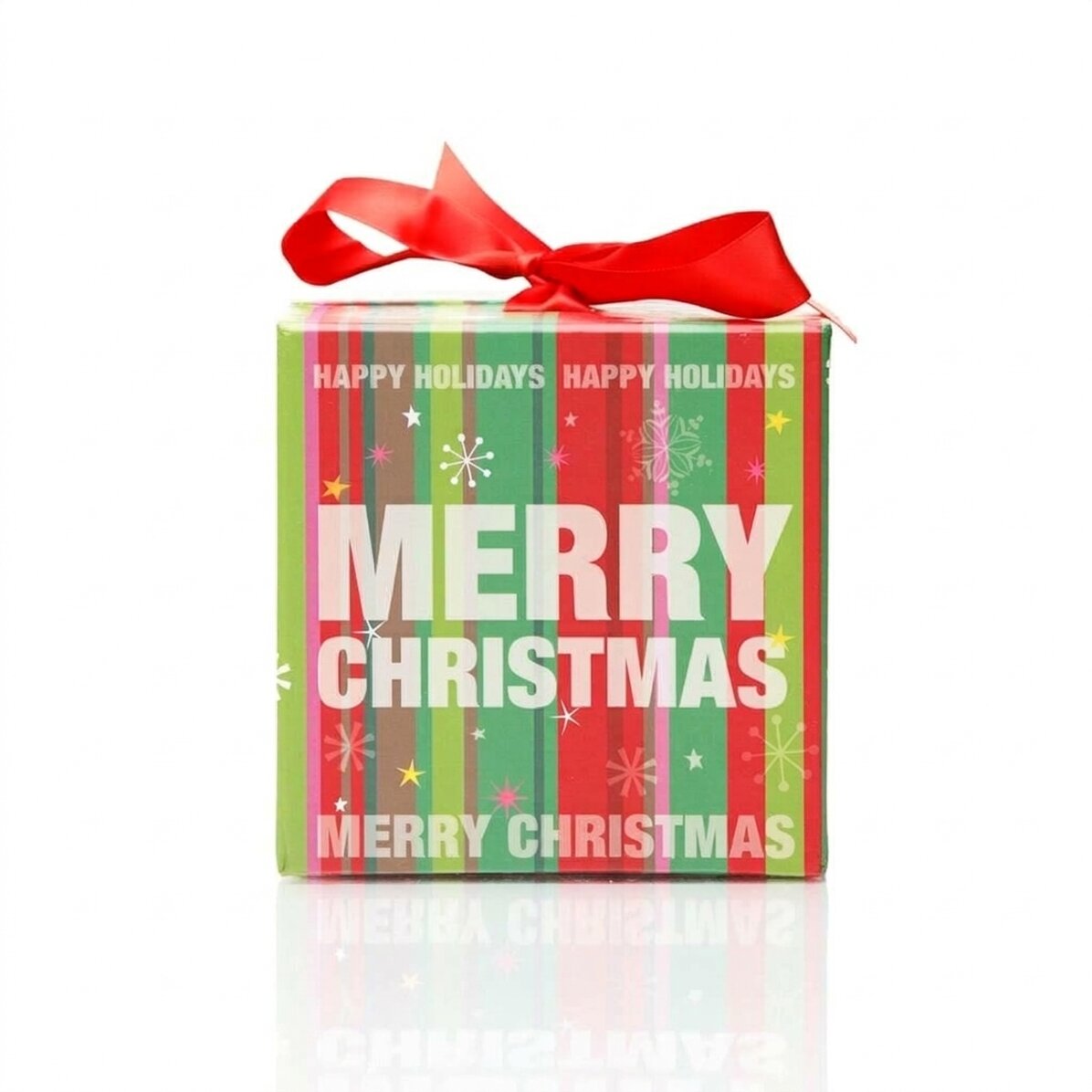 Christmas gift box - snowflake design