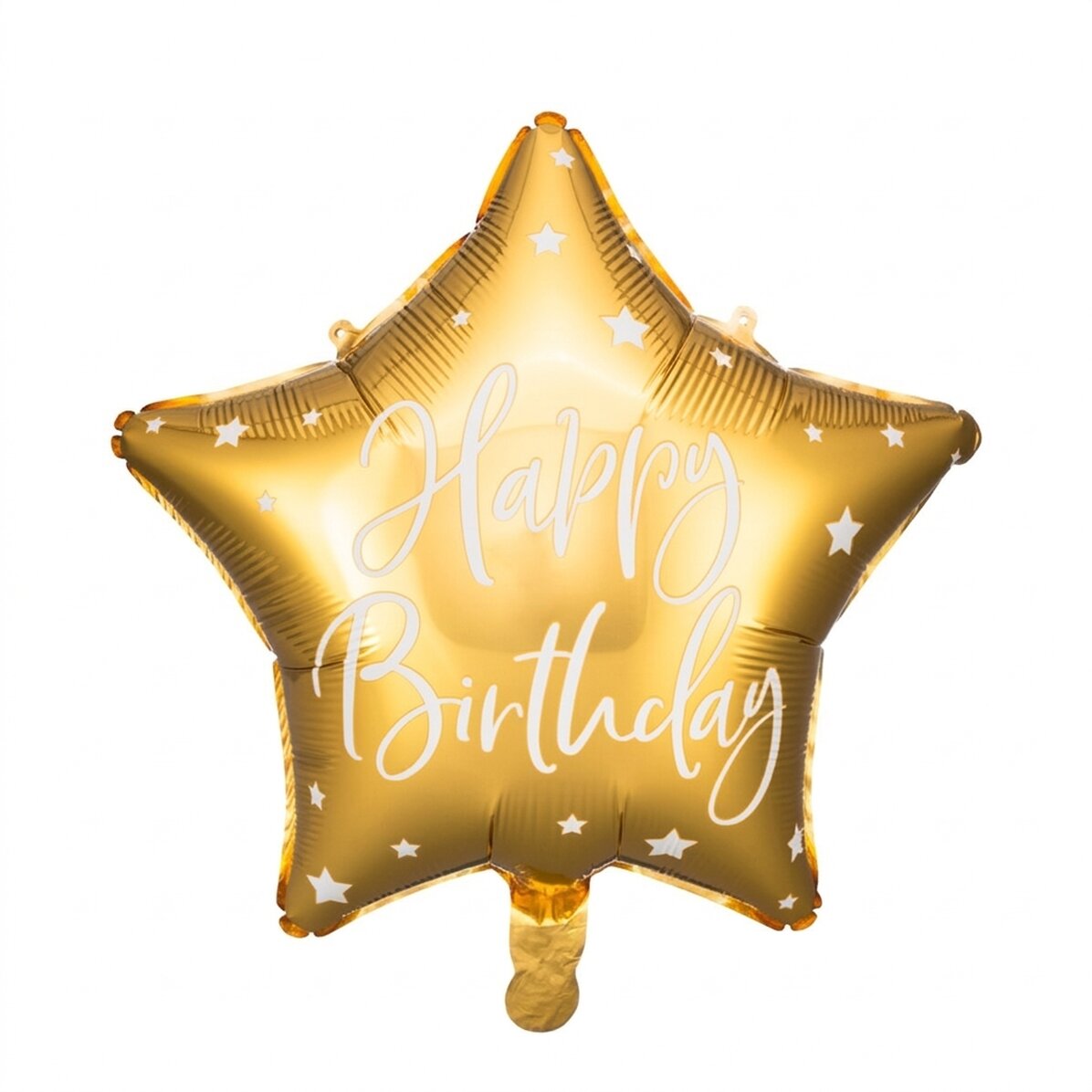 Balloon - golden star Happy Birthday