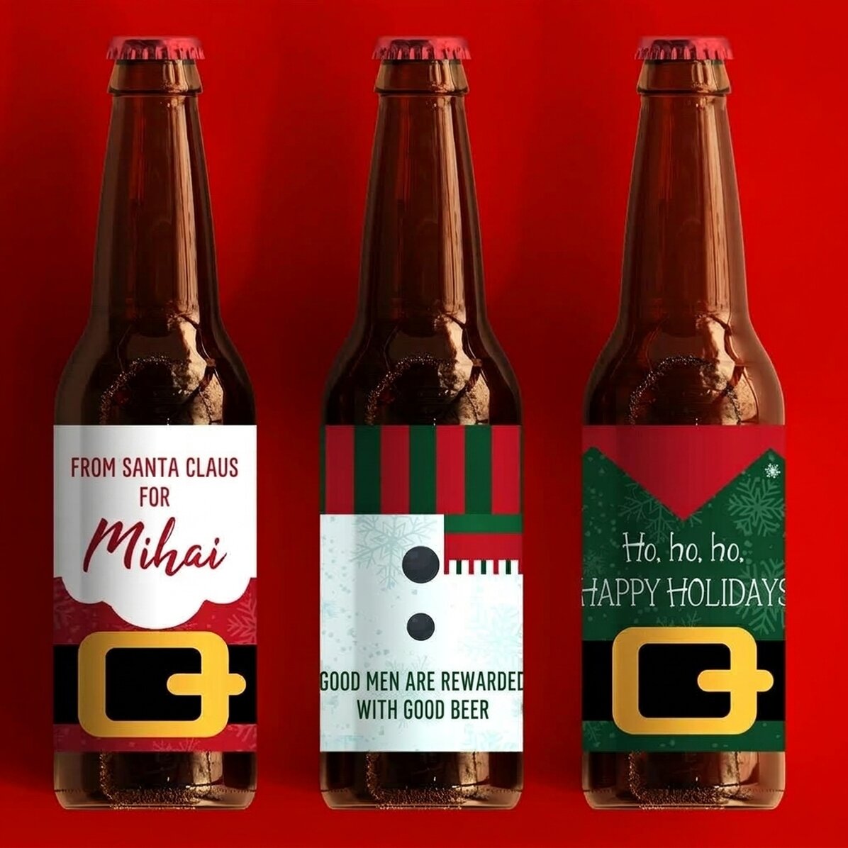 Set of 3 beers - Ho, ho, ho!