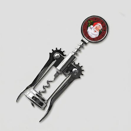 Personalised corkscrew with text - Santa Claus