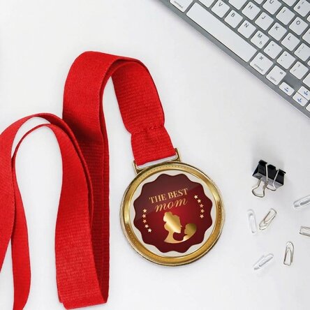 Personalised medal with text - Best Mum