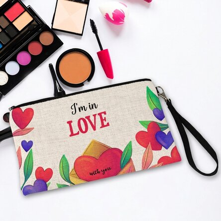 Personalised makeup kit with text - In LOVE