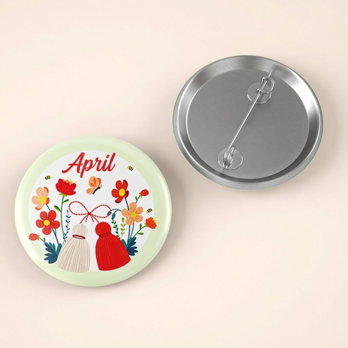 Personalised badge with name