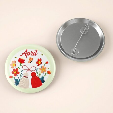 Personalised badge with name