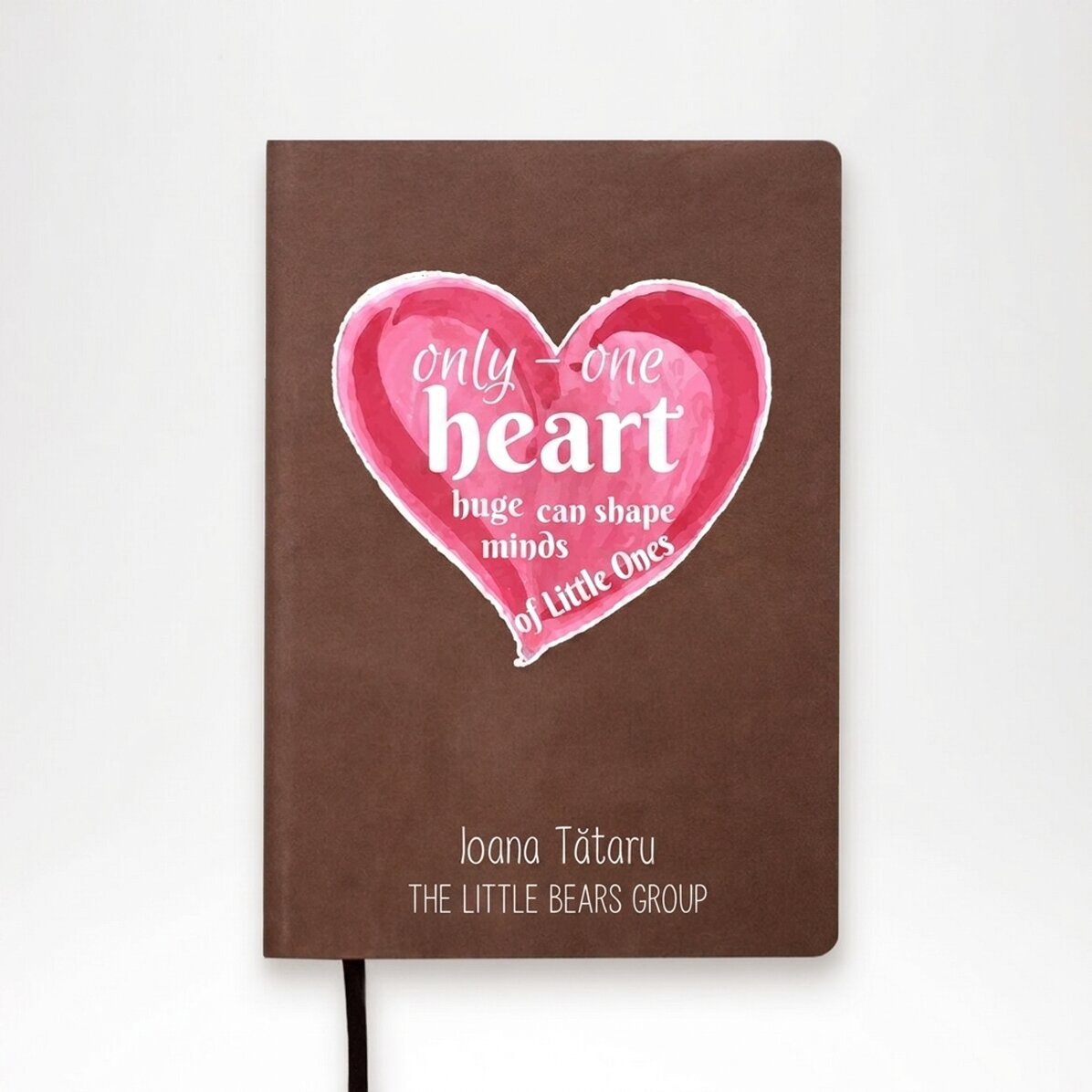Personalised diary with name - Educator
