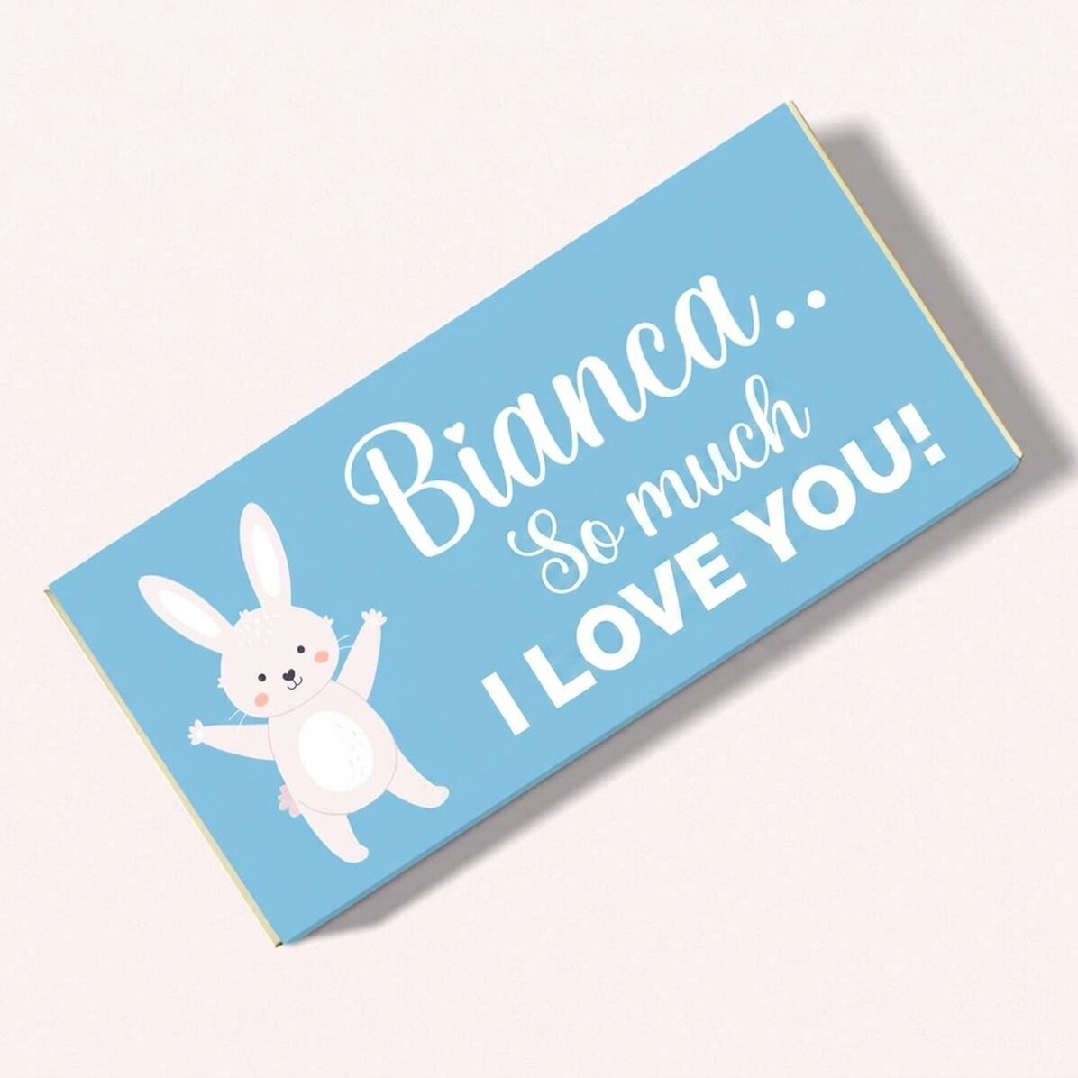Personalised chocolate with text - So much