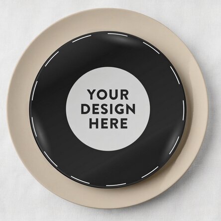 Personalised plate with your own design