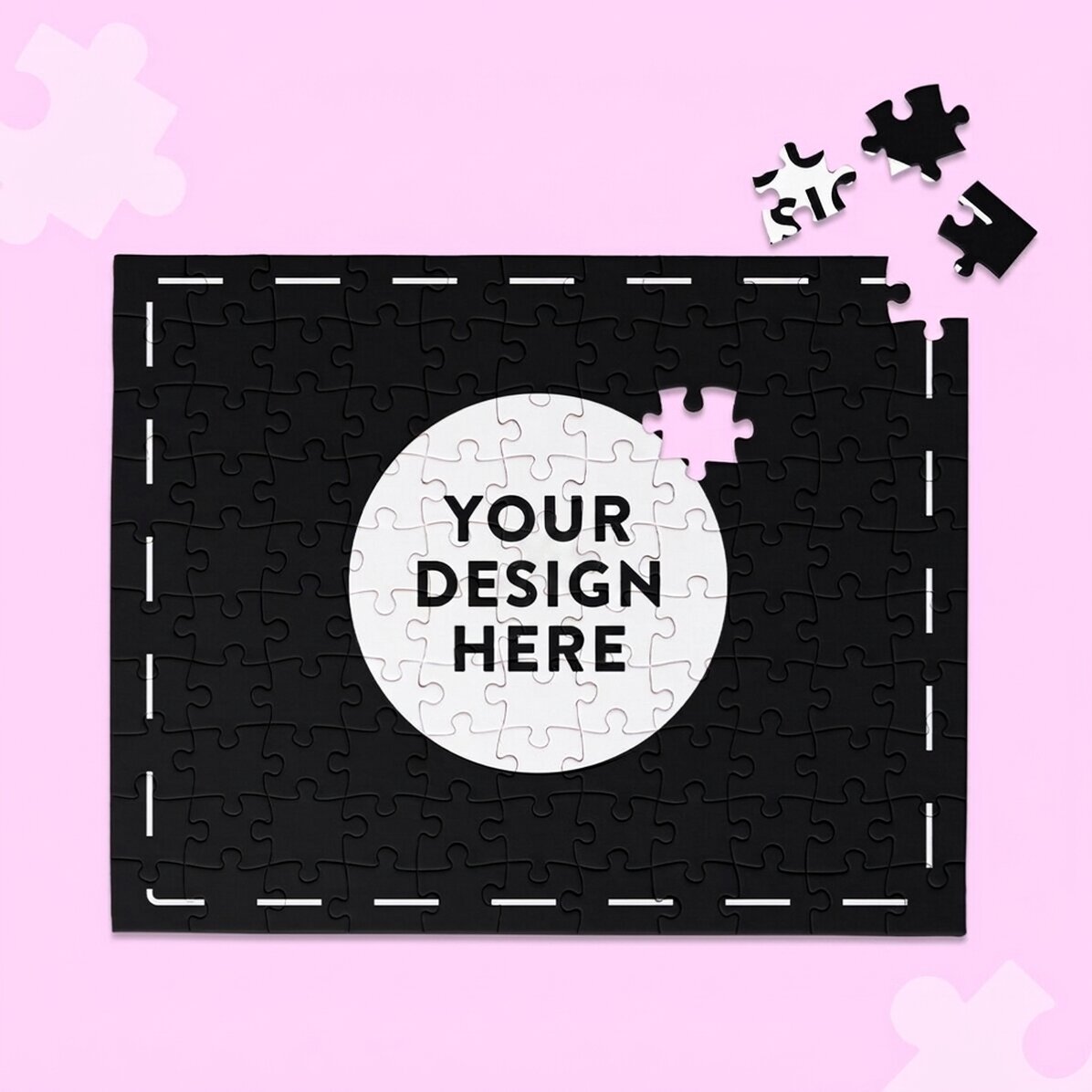 Personalised puzzle with your own design 24x19 cm