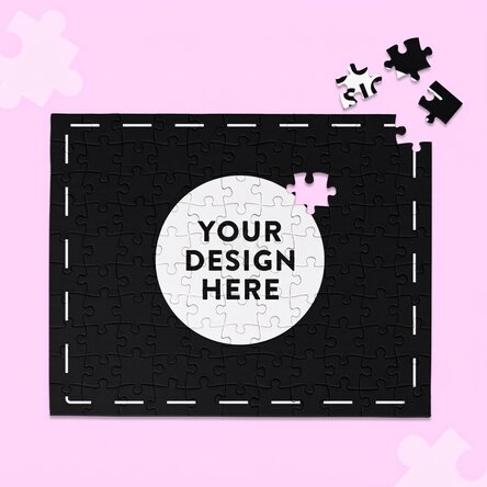 Personalised puzzle with your own design 24x19 cm