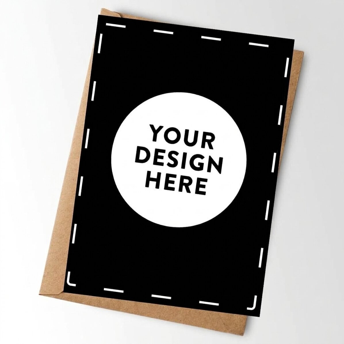 Personalised card with your own design