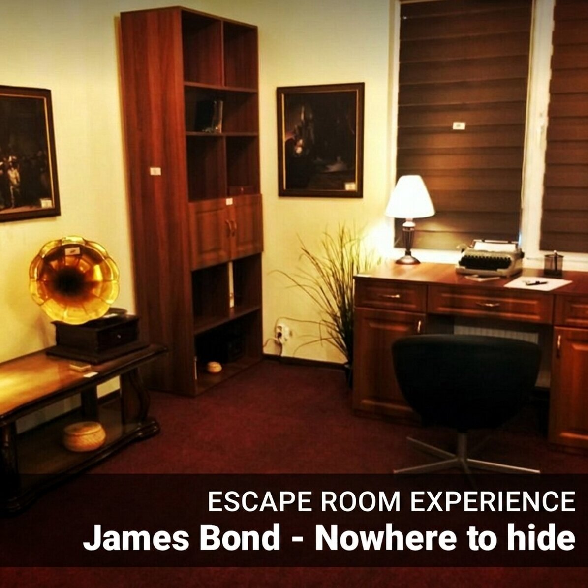 Gift experience - James Bond Escape Room - Nowhere to hide