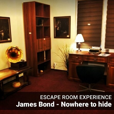 Gift experience - James Bond Escape Room - Nowhere to hide