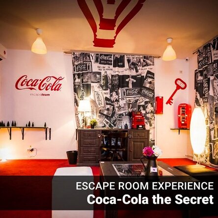 Gift experience - Coca-Cola Escape Room The Secret