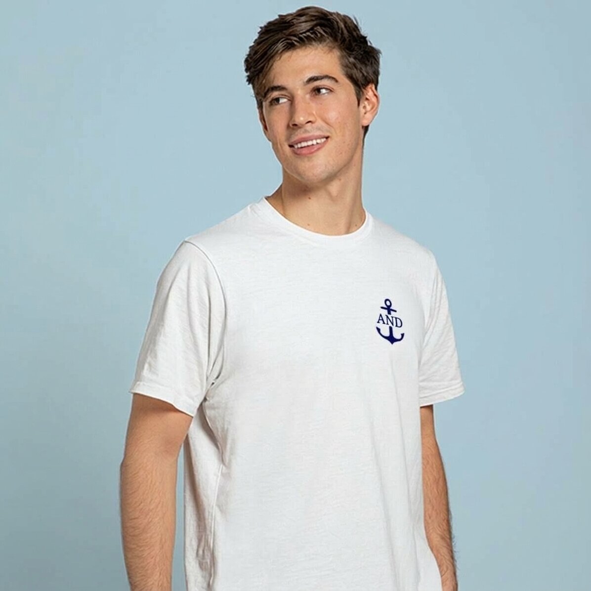 Personalised T-shirt with initials - Anchor / Sailor