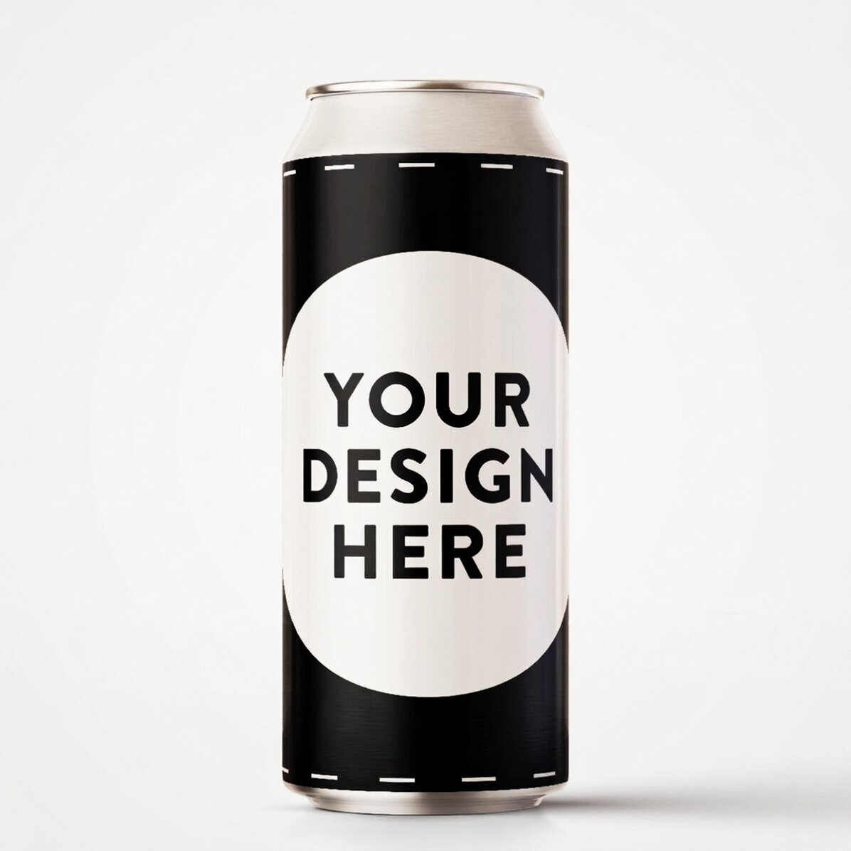 Beer in a customised can with your own graphics
