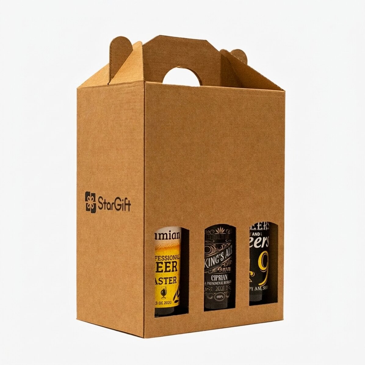 Bax / set / gift box for 6 bottles of beer