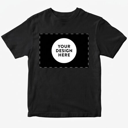 Custom cotton T-shirt with your landscape graphic