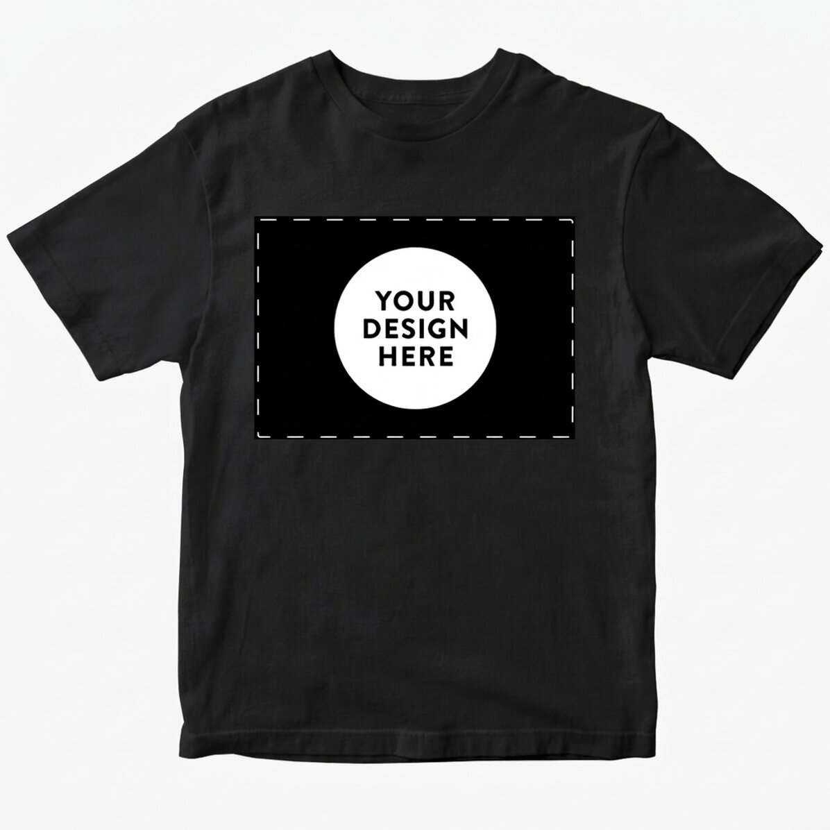 Custom cotton T-shirt with your landscape graphic