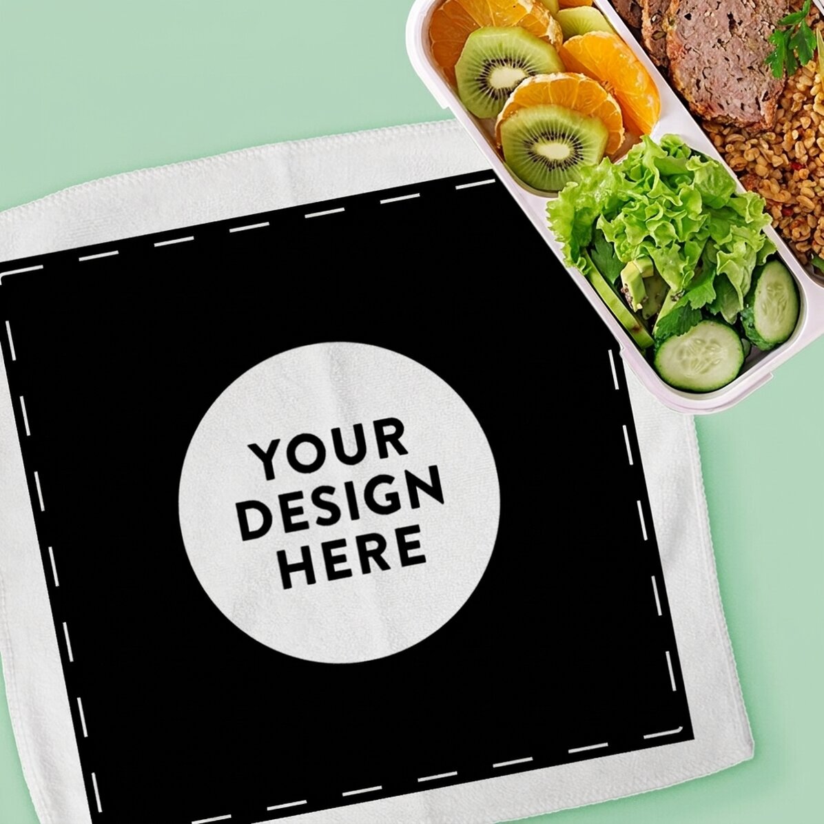 Personalised towel with your own design
