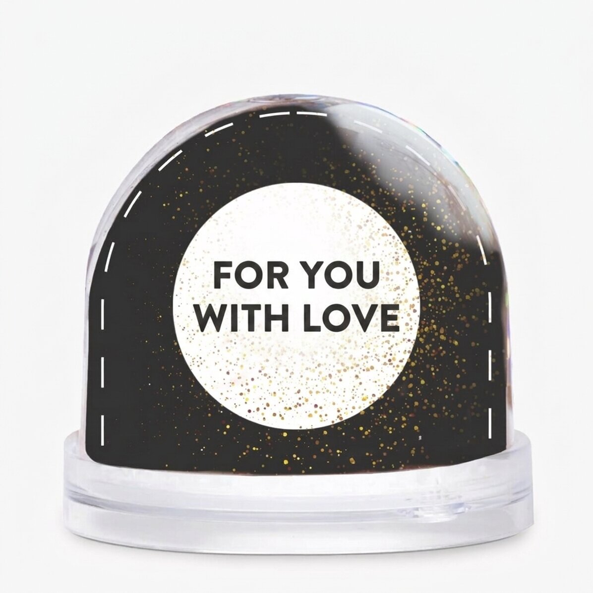 Personalised desk globe with your own graphics