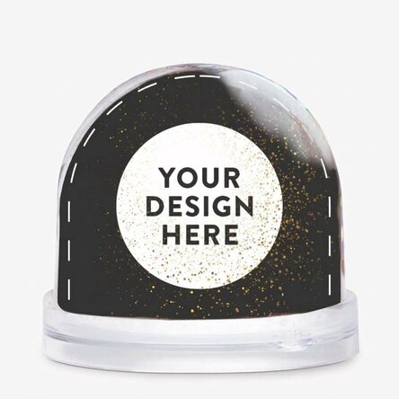 Personalised desk globe with your own graphics