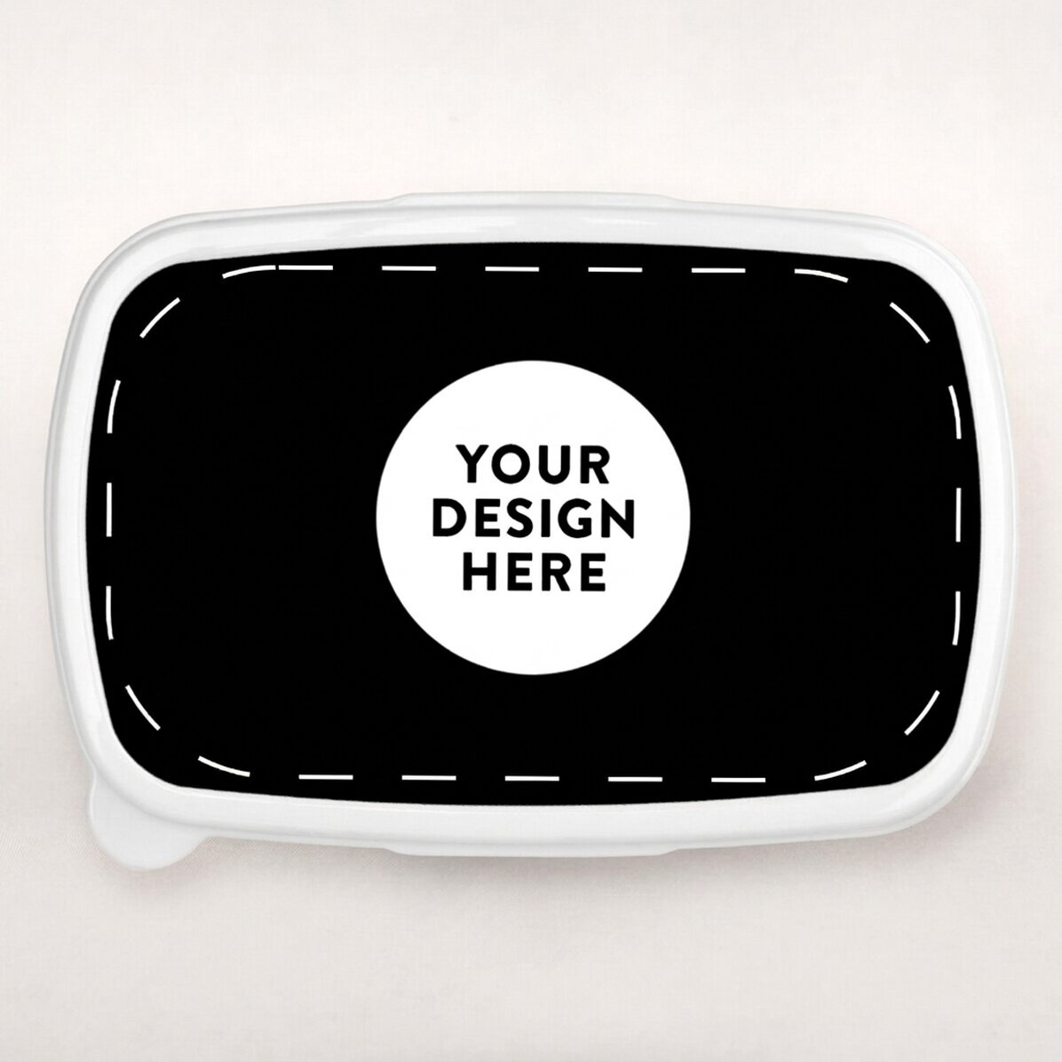 Lunch box, customised with your own graphics