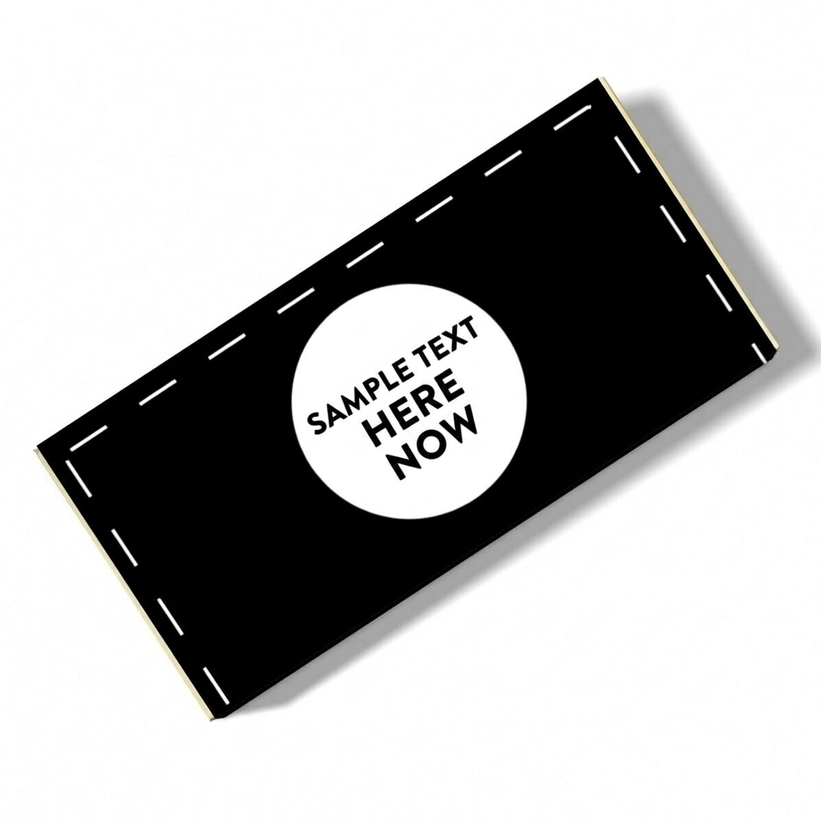 Personalised chocolate with your own design