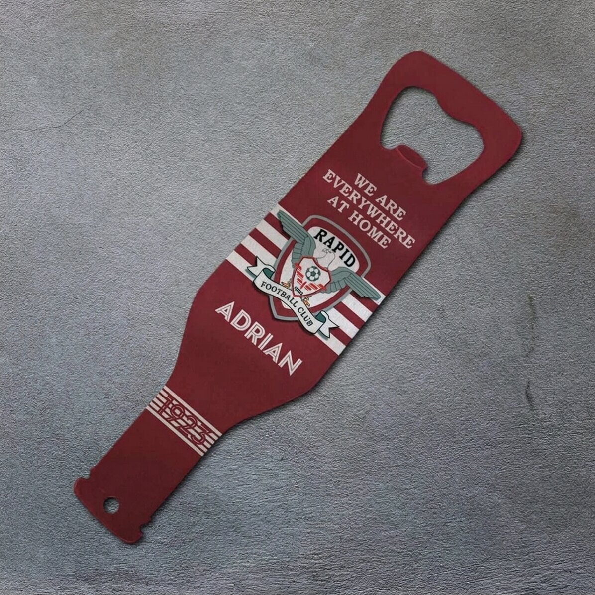 FC Rapid beer opener personalised with name - Everywhere at home