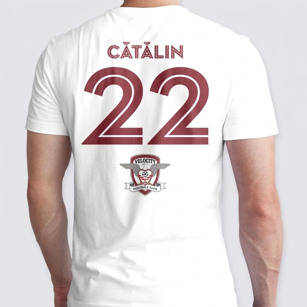 FC Rapid customised cotton T-shirt with name and number