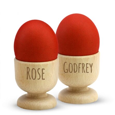 Personalised egg holder for couples