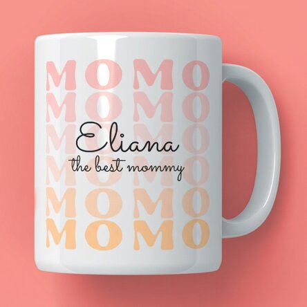 Personalised mug with text - Best Mum