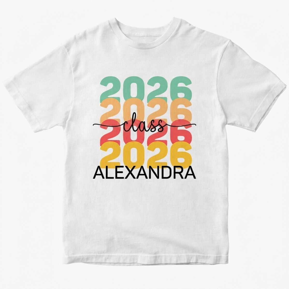 Custom cotton T-shirt with text - Promotion