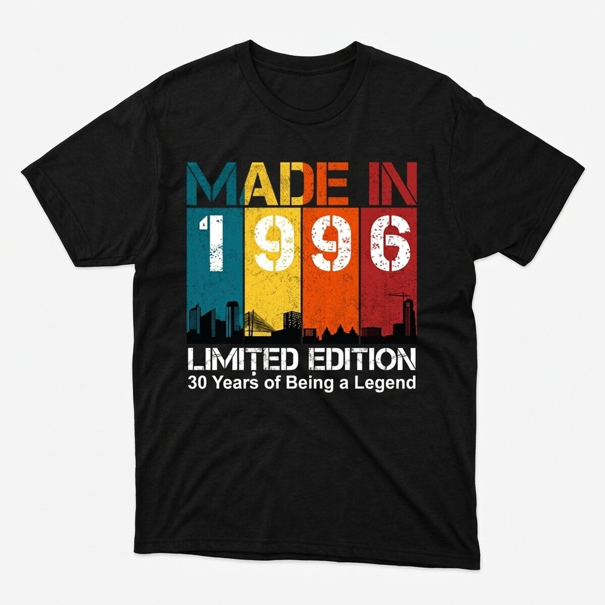Custom cotton T-shirt with text - Made in