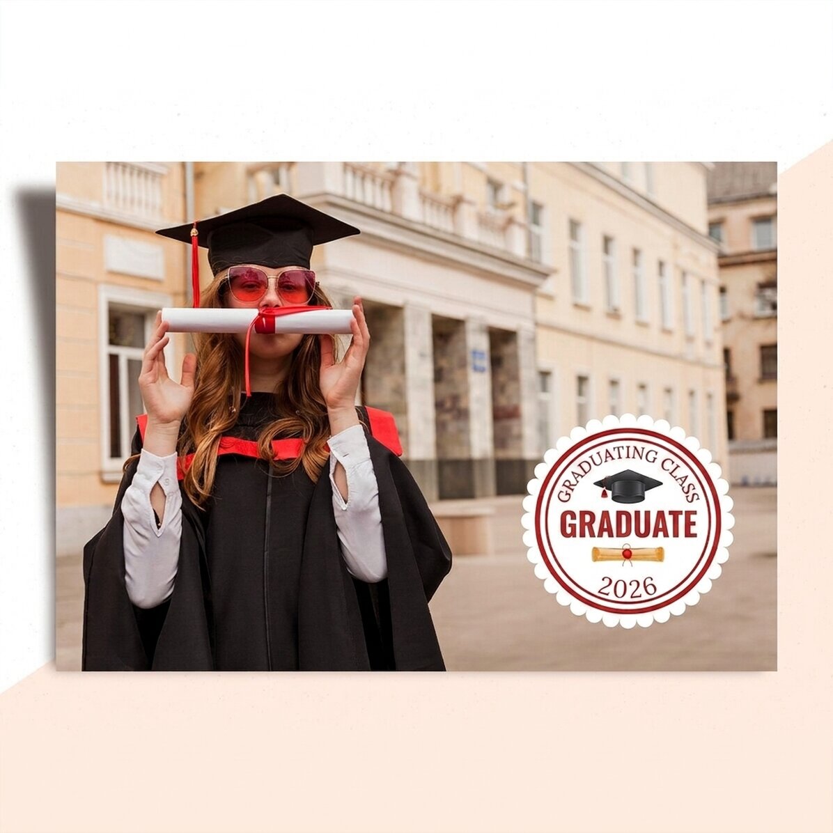 Personalised diploma with photo and text - Unforgettable moments