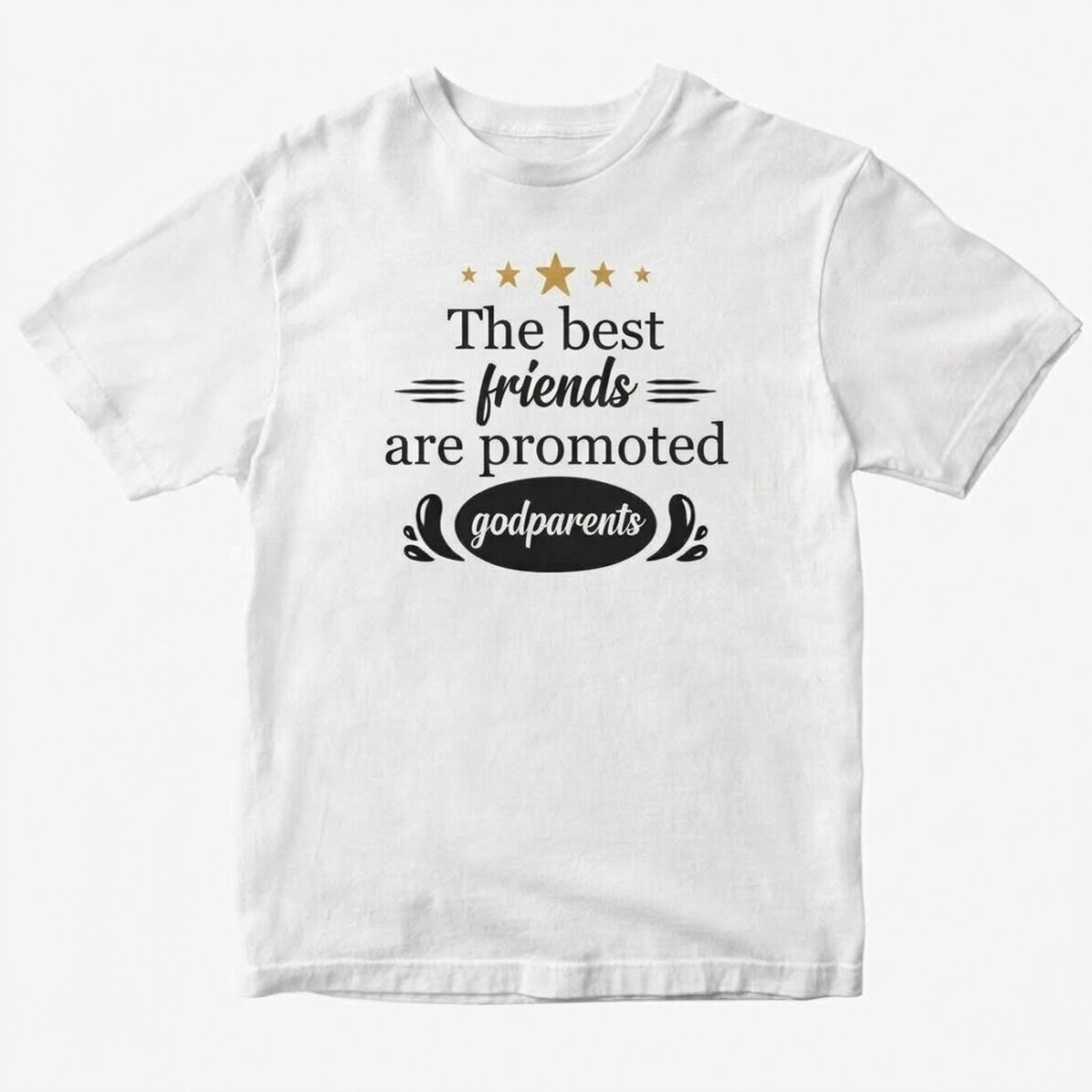 Custom cotton T-shirt with text - Promote us