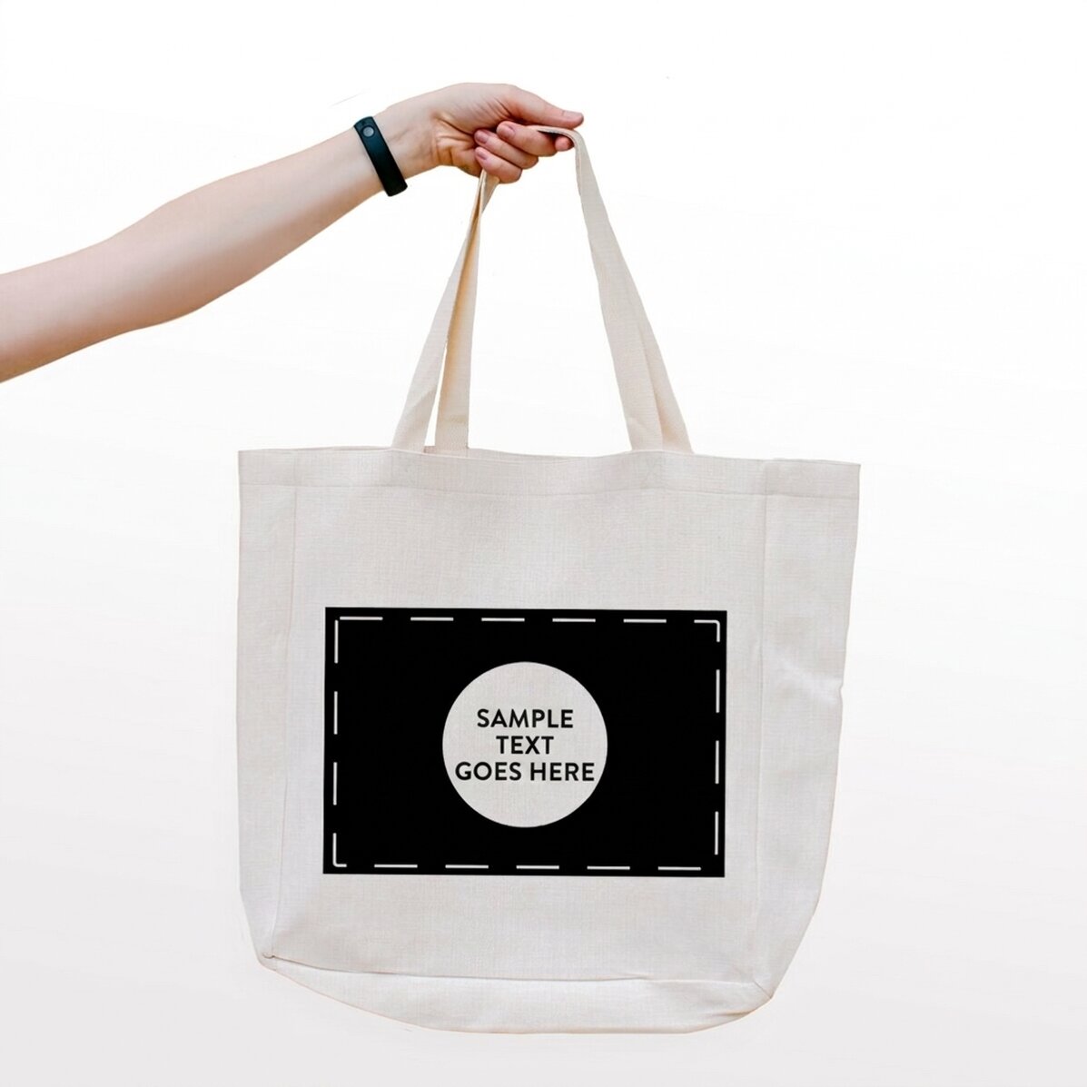 Beach bag customised with your own design
