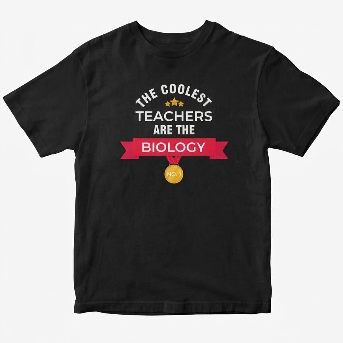 Custom cotton T-shirt with text - Cool teachers