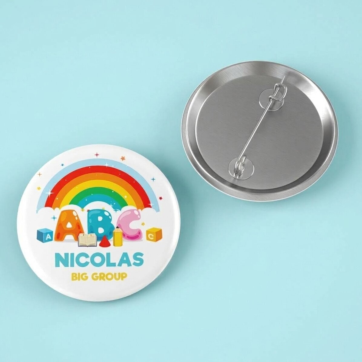 Personalised name badge for little ones - Kindergarten