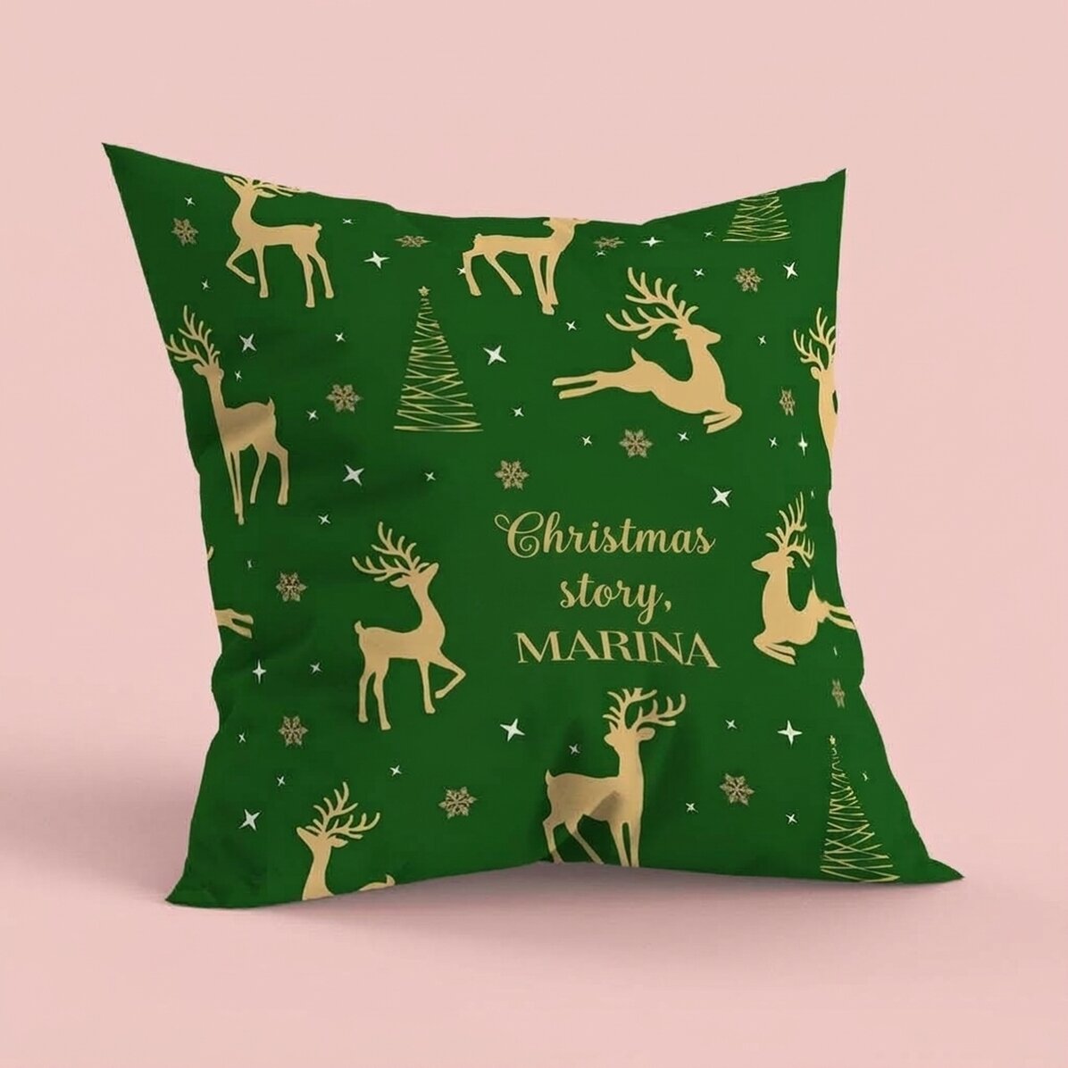 Personalised cushion with message - Reni