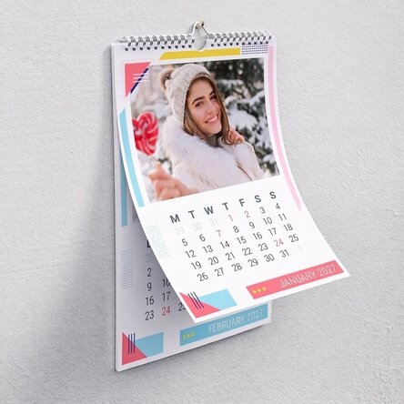 Personalised calendar with photos - Multicolour