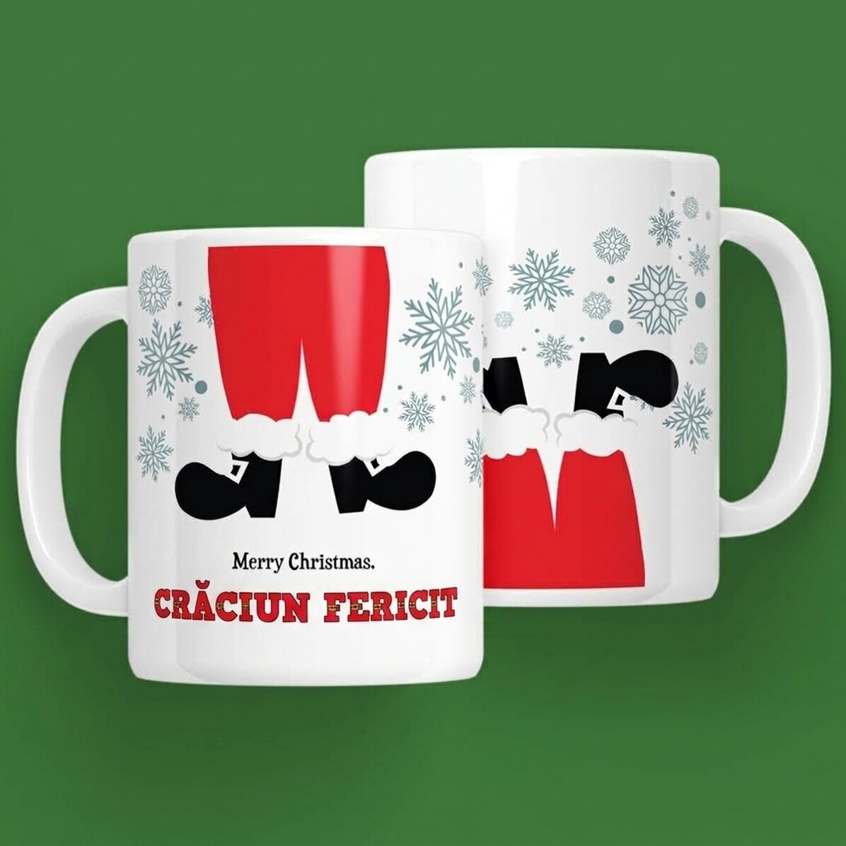 Personalised mug with message - Father Christmas