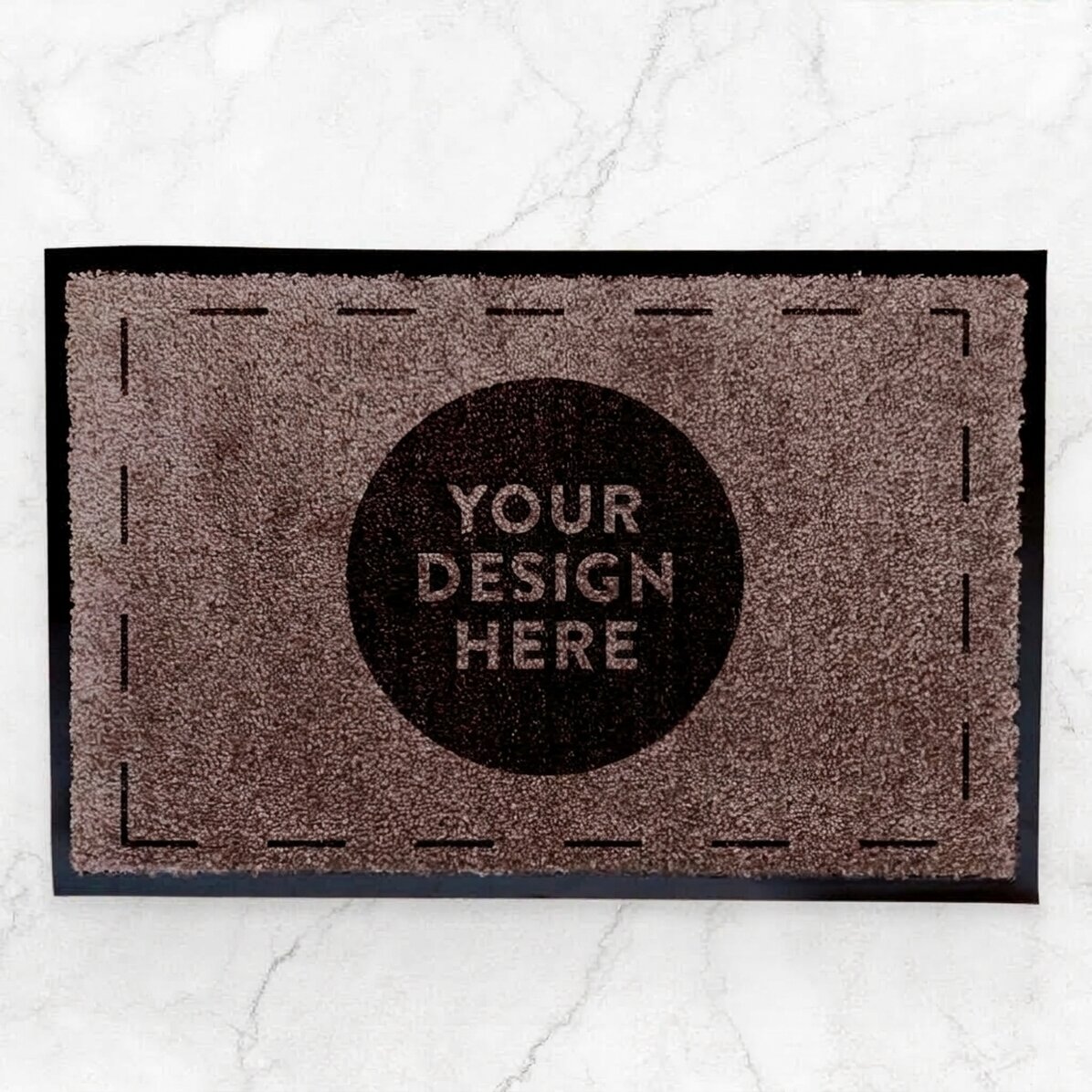 Customised indoor entrance mat with your own design