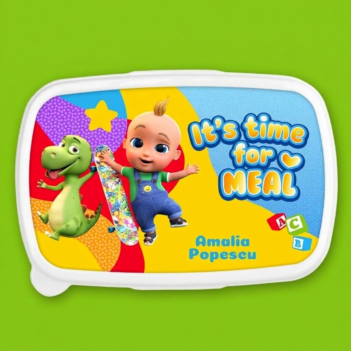 Lunch box, personalised with name - It
