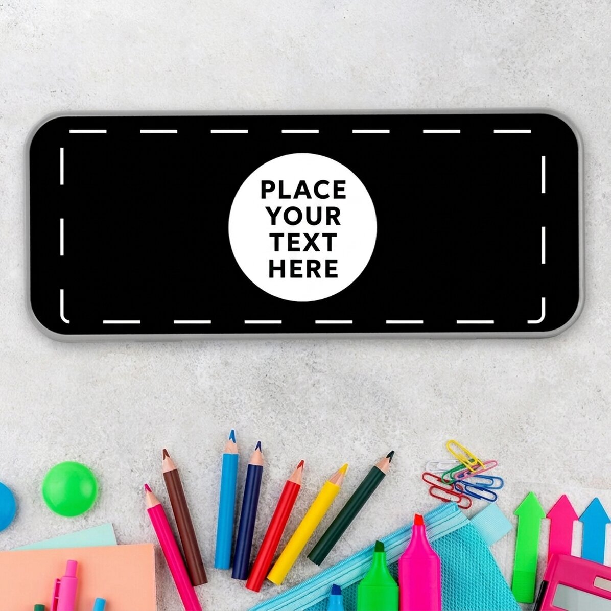 Personalised pencil case with your own design