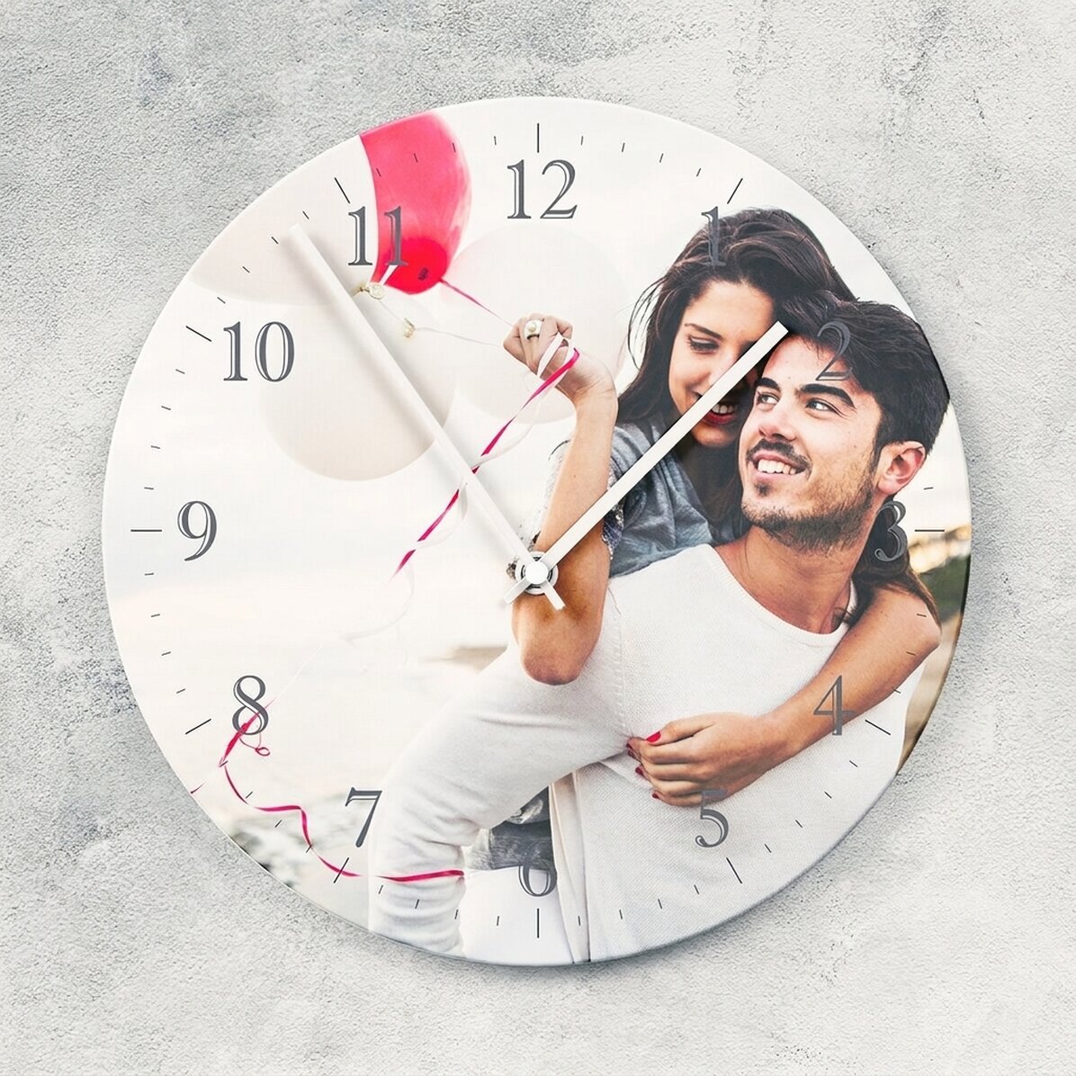 Personalised watch with a photo