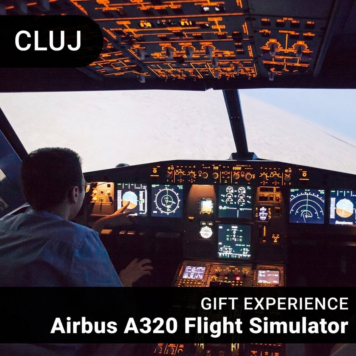 Gift experience - Flight simulator in Cluj - Airbus A320