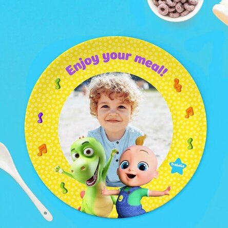 Personalised plate with photo - TraLaLa