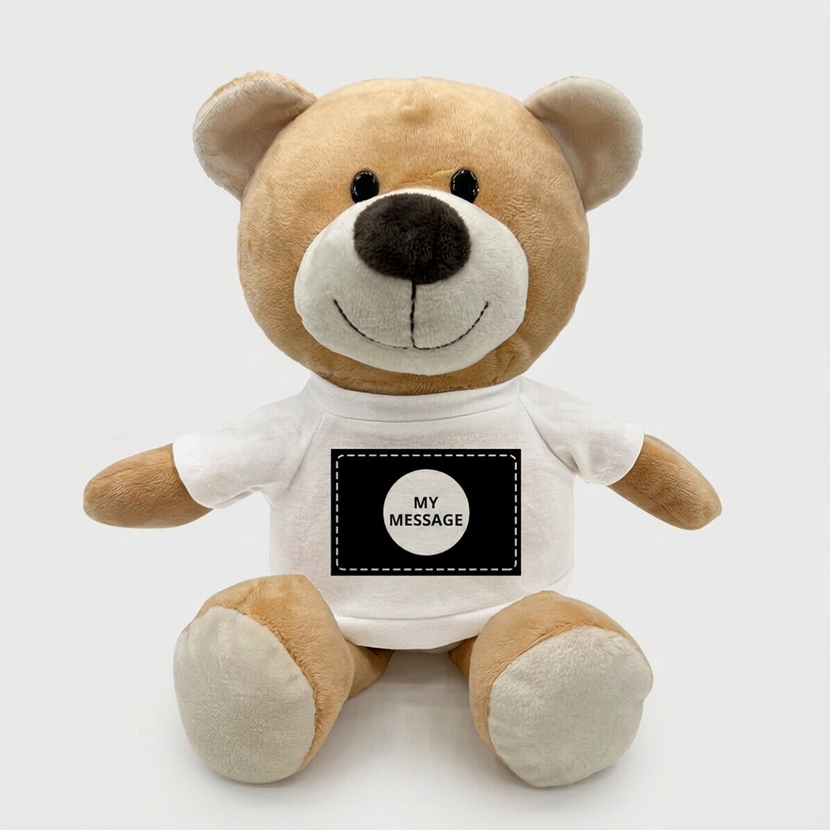 Plus personalised teddy bear with your own design