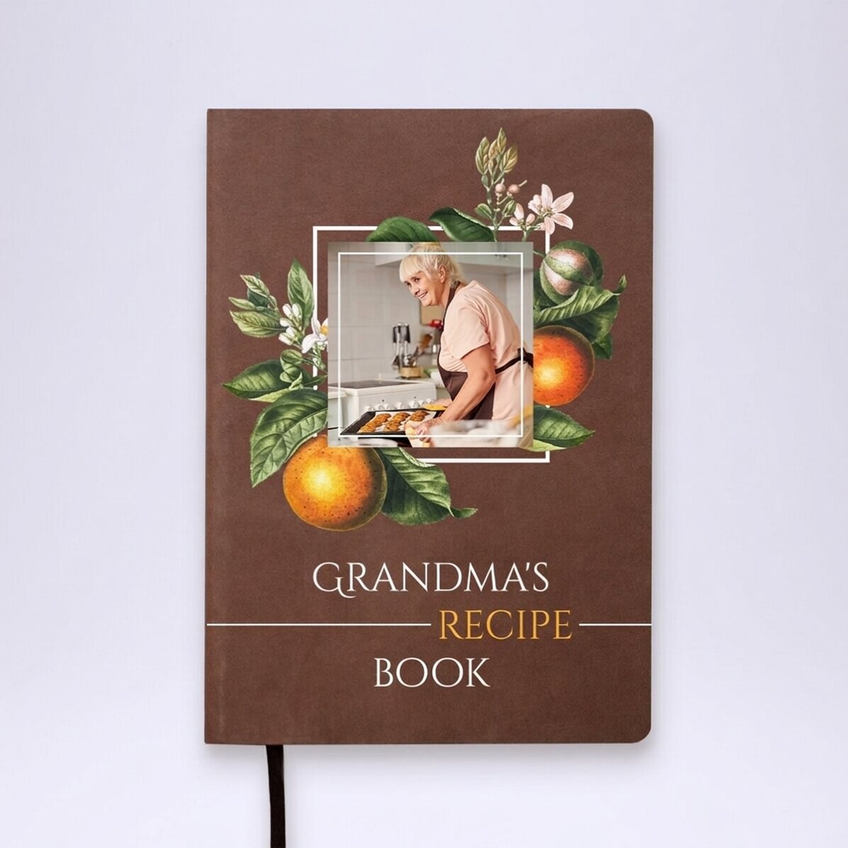 Personalised leather diary in colour - Recipe